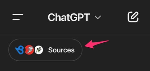 Sources for ChatGPT Rankings